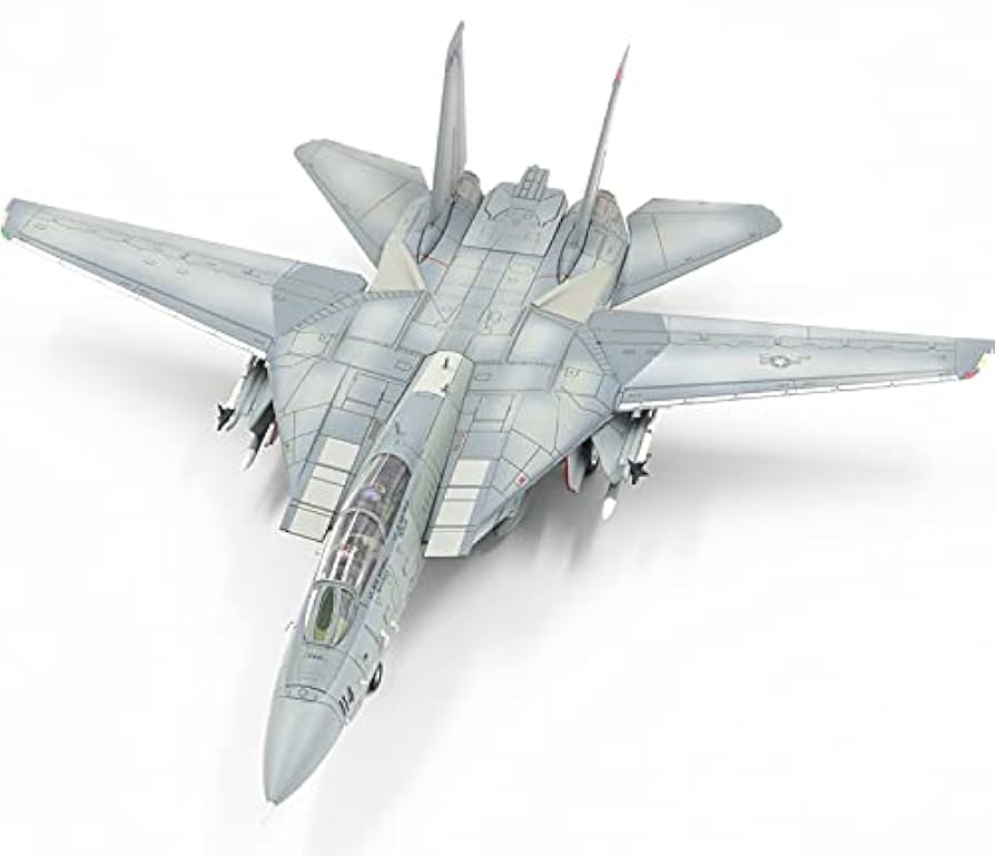 【Tomo様購入専用】1/144完成品 F-14A マーヴェリック&グース搭乗機 TSM Model F-14A アメリカ海軍 第1戦闘飛行隊 映画「Top Gun